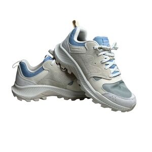 Merrell Hiking Sneakers Gorpcore Blue Beige Women's Size 8 Tempo Flex